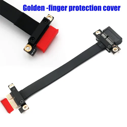 Miniatura 6 de HLT PCI-e PCI Express 36PIN 1X Cable de extensión con conector chapado en oro