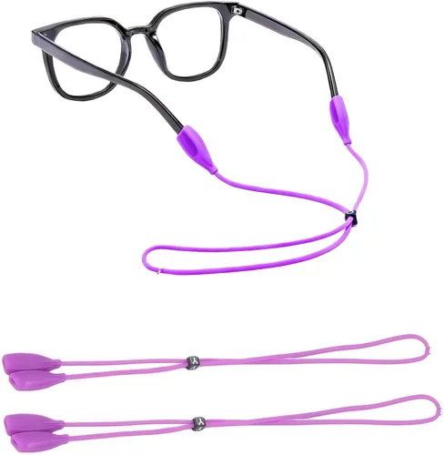 Miniatura 9 de Correa ajustable para gafas, diseño elástico y elástico, adecuado para gafas de miopía, lentes de sol, gafas deportivas