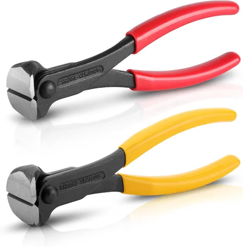 Miniatura 16 de Bates - Extractor de uñas de pata de gato, alicates de corte de extremo, extractor de grapas, herramienta de carpintero Rojo