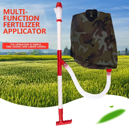 Miniatura 2 de Esparcidor de fertilizante con bolsa, suministros de jardín, parte superior del árbol, hogar, jardín, aderezo manual, maíz, verduras, frutas, ahorro