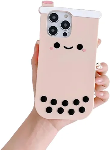 Miniatura 8 de Funda 3D de hombre aguacate para iPhone 13/iPhone 14 de 6.1 pulgadas, diseño de dibujos animados de lindo personaje Kawaii divertido