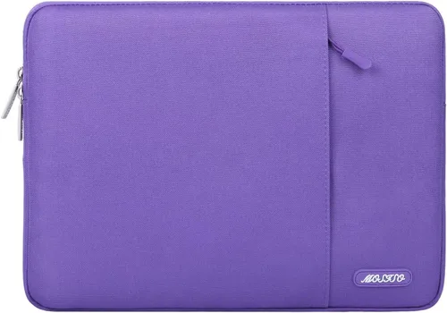 Miniatura 69 de MOSISO Funda vertical de poliéster con bolsillo para laptop de 15, 15.6 y 16 pulgadas, para computadora MacBook Pro 16 M4, M3, M2 y M1, HP, Acer