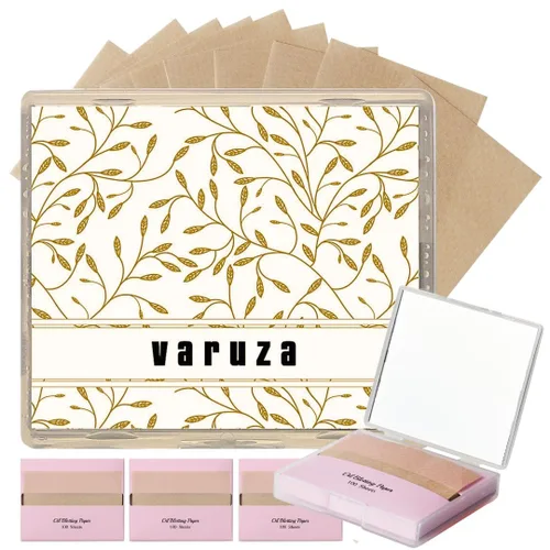 Miniatura 9 de [100 unidades + estuche de espejo] Hojas de secado de aceite de carbón de bambú natural para cara coreana con estuche de espejo
