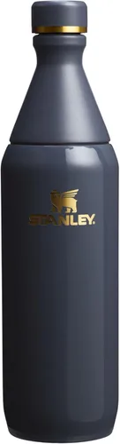 Miniatura 11 de Stanley All Day - Botella delgada de 20 onzas, tapa giratoria con sello a prueba de fugas, diseño delgado para viajes y gimnasio, acero inoxidable