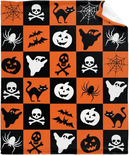 Miniatura 14 de Manta de murciélago de Halloween para bebé, regalo súper suave, manta acogedora para recién nacido, manta de recepción para bebé, manta para cuna