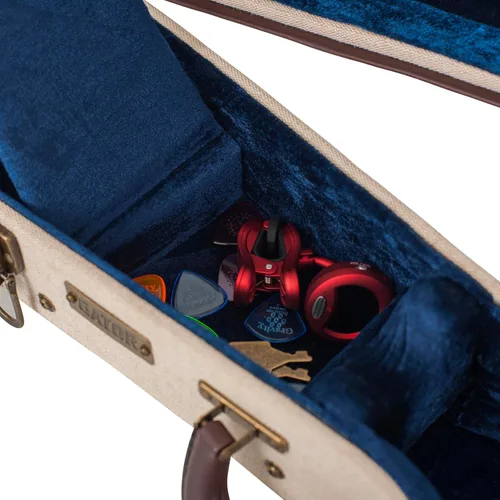 Miniatura 10 de Gator Cases Journeyman Series Deluxe Wood Case for Resonator Style Acoustic Guitars