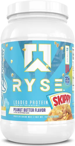 Miniatura 13 de Ryse - Proteína en polvo cargada, 0.88 onzas de aislado y concentrado de proteína de suero de leche, fibra prebiótica y MCT, baja en carbohidratos