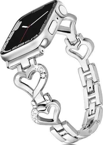 Miniatura 9 de Correa en forma de O compatible con Apple Watch Band de 1.614 in, 1.575 in, 1.654 in (S10/11) 1.496 in, iWatch Series 11 10 9 8 7 6 SE 5 4 3