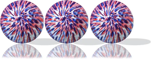 Miniatura 4 de GBM - Pelotas de golf únicas de teñido anudado, color de impresión de 360°, para hombres y mujeres, perfectas para torneos, regalos, eventos