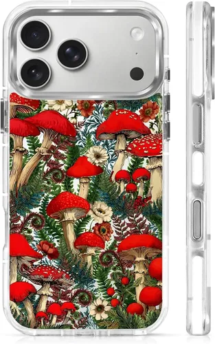 Miniatura 51 de Funda para iPhone 13/14 [compatible con Magsafe], funda magnética transparente de silicona a prueba de golpes con patrón de versículos de la Biblia