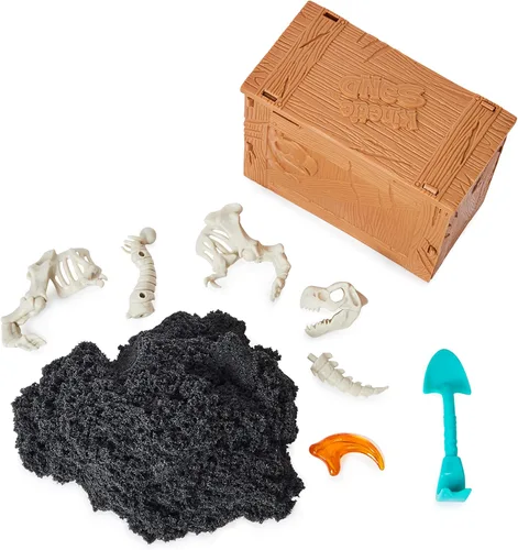Miniatura 7 de Kinetic Sand, Dino XCavate - Paquete de 3, hecho con arena natural, juguetes sensoriales de arena para niños a partir de 6 años