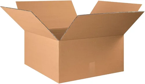 Aviditi HD222212DW Cajas de doble pared resistentes, 22 x 22 x 12 pulgadas, Kraft (paquete de 10)