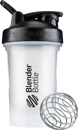 Miniatura 9 de BlenderBottle Classic V2 Botella mezcladora perfecta para batidos de proteínas y preentrenamiento, 28 onzas, color ciruela