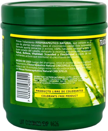 Miniatura 3 de Boe Crece Pelo Tratamiento Tarro, 8.46 oz/240g