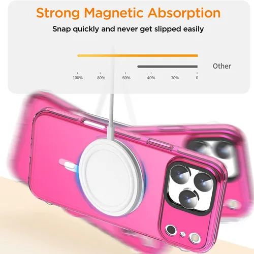 Miniatura 162 de AICase Funda protectora para iPhone 16 compatible con iPhone 16, delgada, ligera, transparente [no amarillenta] Diseño vibrante