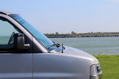 Miniatura 4 de AntennaMastsRus - La antena de goma corta de 5 pulgadas es compatible con Dodge Grand Caravan (2008-2020)