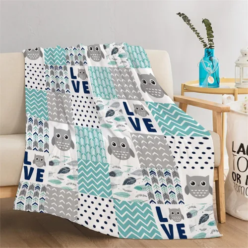 Miniatura 2 de Manta de conejo personalizada para niños y niñas, manta de bebé ultra suave, regalo personalizado, decoración de manta con nombre, 30 x 40 pulgadas