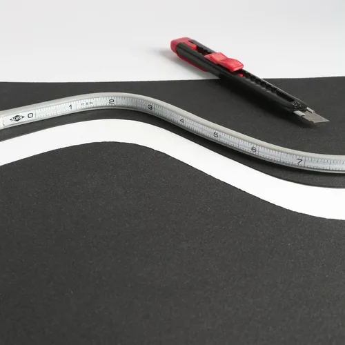 Miniatura 4 de ALVIN - A1044-40, Truflex, curva flexible de aluminio ligero, regla de dibujo multiusos para dibujo, planificación y diseño, ideal para estudiantes