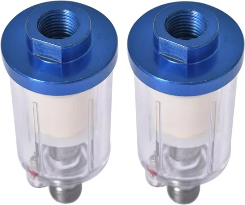 Miniatura 4 de Separador de agua de aceite Filtro de pistola de pintura de reemplazo del secador de aire para la línea de aire Compresor Fitting 1/4 in NPT 90 Psi