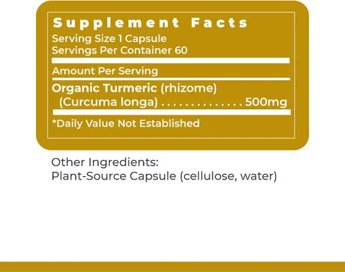 Miniatura 6 de Premier Research Labs Premier Cápsulas de cúrcuma - Suplemento de curcumina de cúrcuma, soporte hepático, 500 mg de cúrcuma por cápsula - 60