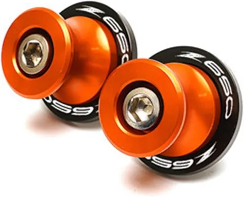 Miniatura 19 de Tornillos de soporte deslizante para carretes de basculante CNC de motocicleta de 0.315 in para Kawasaki Z900 Z 900 Z650 Z 650 2017-2022 2021 2020