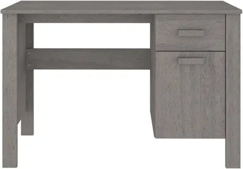 Miniatura 5 de Escritorio de madera para computadora con un cajón y una puerta para oficina en casa, escritorio ejecutivo, escritorio de estudio, escritorio