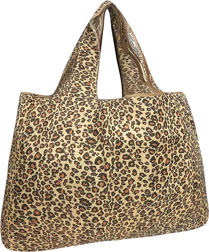 Miniatura 13 de allydrew - Bolsa grande plegable de nailon, reutilizable para compras