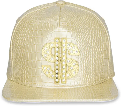 Miniatura 2 de Hip Hop HatFlat-Brimmed HatRock CapAdjustable Snapback Hat for Men and Women