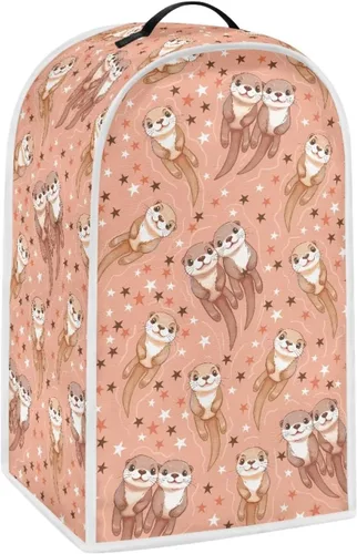 Miniatura 17 de Upetstory Funda antipolvo para licuadora de vaca, estilo bohemio, azteca, para cafetera, electrodomésticos, resistente a las manchas, lavable