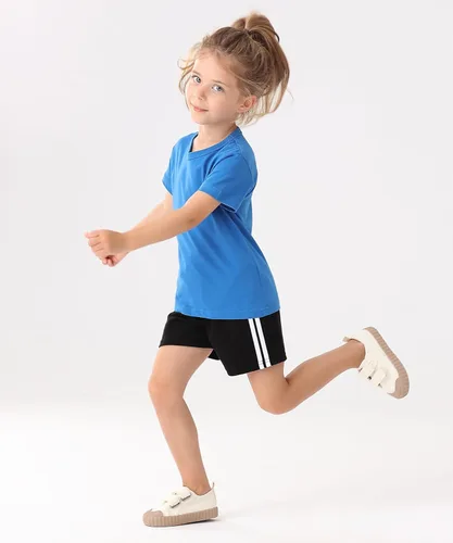 Miniatura 5 de GFQLONG 5 Pack Toddler Boys Girls Cotton Athletic Running Shorts, Kids Summer Casual Fashion Soccer Shorts