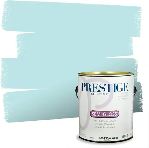 Miniatura 233 de PRESTIGE Pintura interior e imprimación en uno, azul cielo, semi-brillante, 1 galón