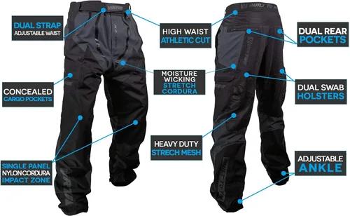 Miniatura 2 de VIRTUE Pantalones Breakout para paintball, airsoft y deportes de acción