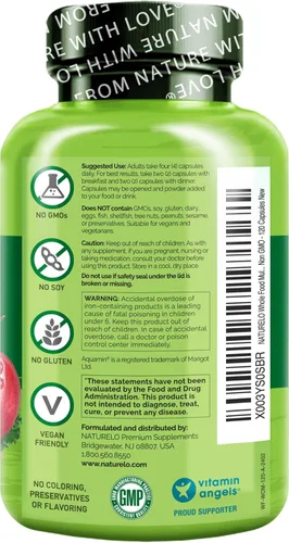 Miniatura 6 de NATURELO Multivitamínico de Alimentos Integrales para Mujeres - con Vitaminas, Minerales y Extractos Orgánicos - Suplemento para Energía y Salud