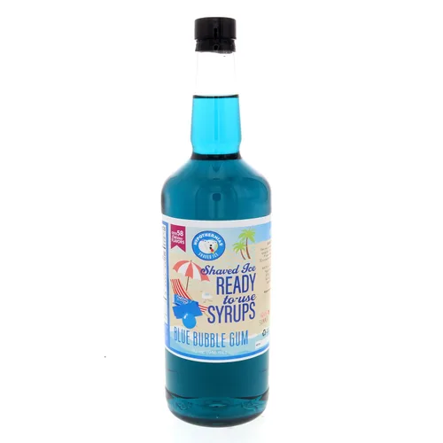 Miniatura 23 de Hypothermias Wild Cherry - Jarabe de sabores de cono de nieve hawaiano listo para usar (128 onzas líquidas), hielo afeitado, 100% azúcar de caña pura