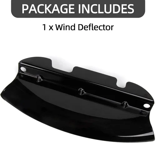 Miniatura 7 de psler - Deflector de viento de árbol triple inferior, cubierta de horquilla delantera para motocicleta Touring Electra Street Road Glide Road King