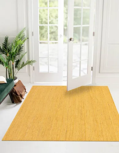 Miniatura 56 de Unique Loom Colección Jute Trenzado - Alfombra de área Dhaka (7' 1" x 10' Rectángulo, Blanco)