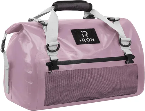 Miniatura 12 de IRON JIA'S Bolsa Seca para Motocicleta – Bolsa de Lona Impermeable y Bolsa Trasera de Equipaje, Bolsas de Sillín con Cierre Superior Enrollable
