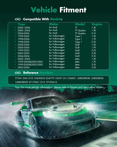 Miniatura 2 de SCITOO Embrague del compresor de CA para 2000-2006 apto para Audi TT para Volkswagen para Jetta 1.8L CO 1233JC