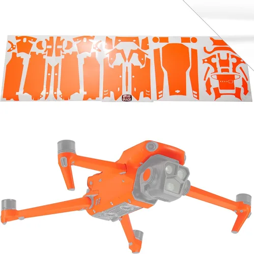 Miniatura 16 de WRAPGRADE Adhesivos de piel completa para DJI Mavic 3 / Mavic 3 Classic (amarillo neón)