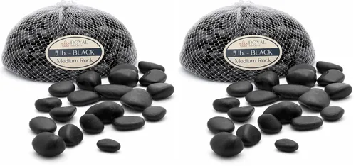 Miniatura 14 de Royal Imports Piedras decorativas de 5 libras, piedras de río, pinturas para acuarios de peces, grava, paisajismo, decoración del hogar natural