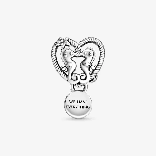 Miniatura 2 de PANDORA Abalorio de plata de ley 925 con diseño de caballitos de mar calados 798949C00 Metal Sin gemas