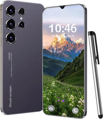 Miniatura 5 de Teléfono desbloqueado C24, pantalla de 6.3 pulgadas, teléfono inteligente Android 14, teléfono celular 4+128GB, batería grande de 6800 mAh, pantalla