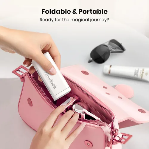 Miniatura 6 de Klearlook Soporte Universal para Teléfono de Vuelo, Blanco, Plegable, Rotación de 360°, Compatible con Teléfonos de 4.7-6.9 Pulgadas Blanco puro