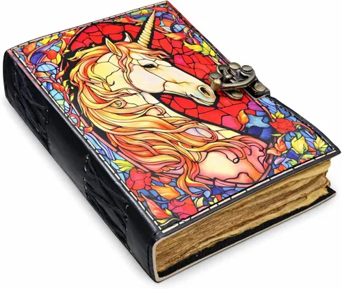 Miniatura 15 de Libro de hechizos en blanco de sombras, diario de grimorio, diseño de gato mágico, suministros de brujería, cuaderno Wiccan hecho a mano, vintage