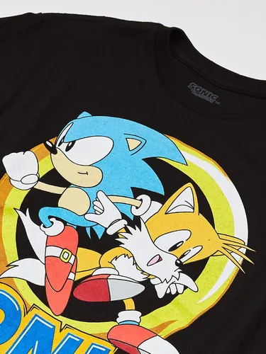 Miniatura 2 de SEGA Camiseta de manga corta Sonic The Hedgehog & Tails para niños