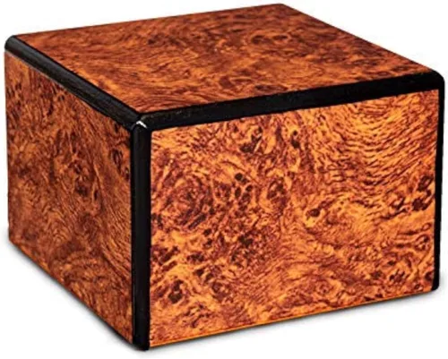 Urnas inolvidables - Colección Society - Urna de cremación de recuerdo - Caja conmemorativa para cenizas - Extra pequeña (hasta 34 libras) - Urna de