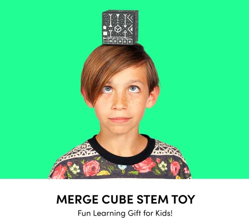 Miniatura 4 de Merge Cube juguete STEM - ¡Mantén experimentos científicos digitales en tu mano! Más de 1000 objetos 3D y más de 100 simulaciones interactivas