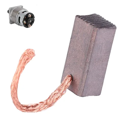 Kadimendium Kits de reemplazo de cepillos de carbono J432A 0.315x0.394x0.787 in Cepillos eléctricos de repuesto para vehículos eléctricos Motor DC