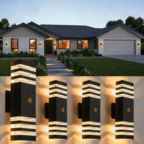 Miniatura 13 de LMP Iluminación exterior del anochecer al amanecer, accesorios de iluminación exterior LED de 5 W, aplique de pared impermeable IP65 para casa