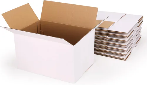 Miniatura 31 de Hoikwo Paquete de 40 cajas de envío de 4 x 4 x 2 para pequeñas empresas, cajas de cartón de embalaje negras, caja de embalaje de correo móvil